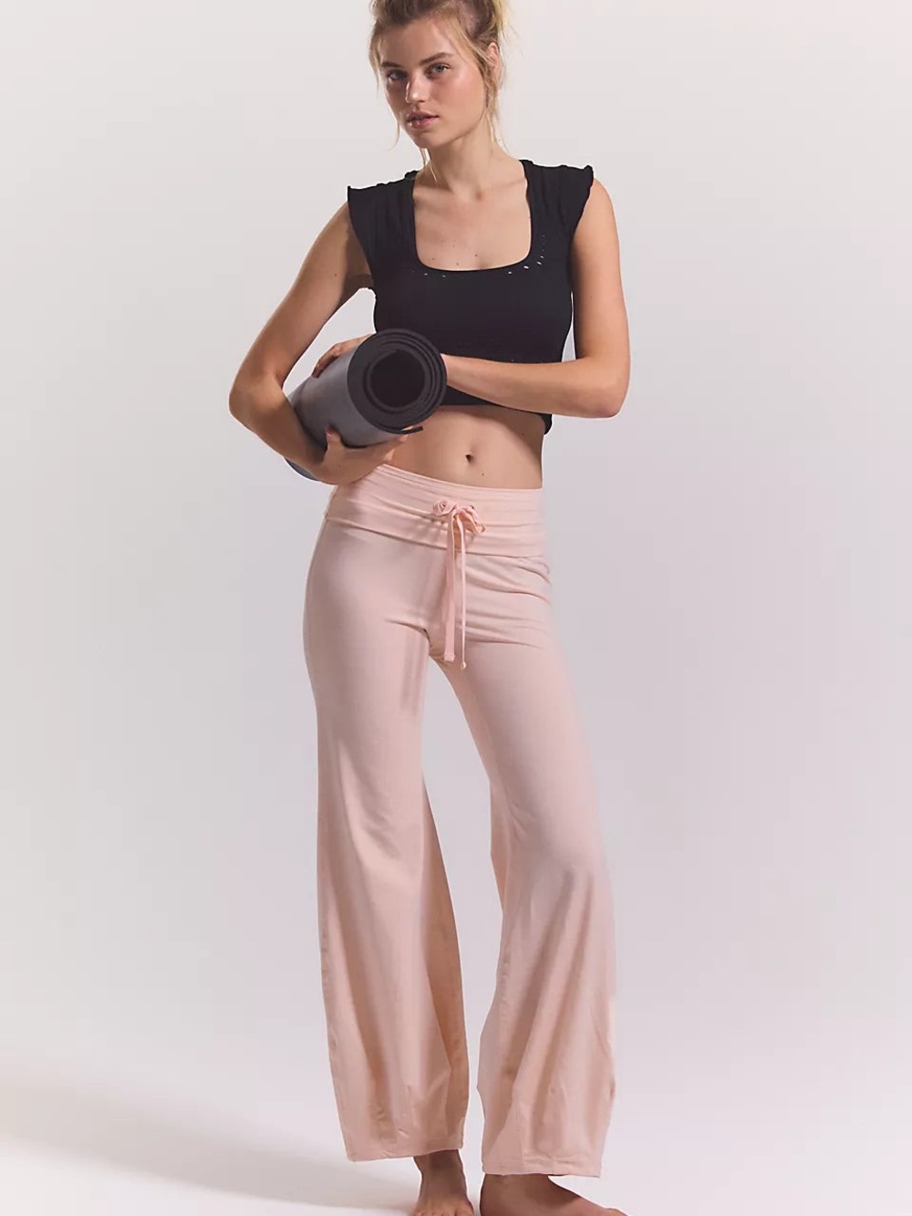 Free People Blush Quick Step Bubble Pants in Ballet Slipper